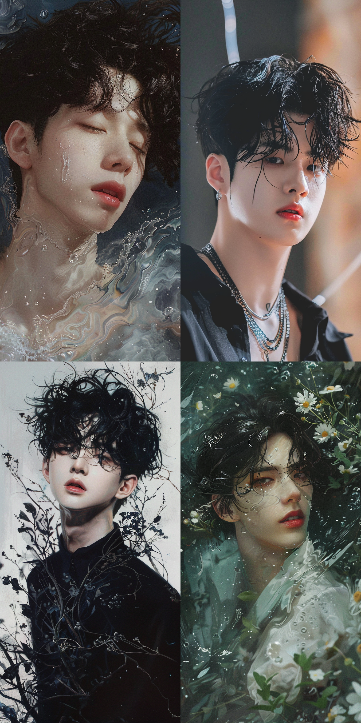 边佑锡正视图，微笑表情，时尚装扮，自然光，暖色调，高分辨率，适合电脑桌面，肖像风格，柔和光线，细节清晰，自信姿态。