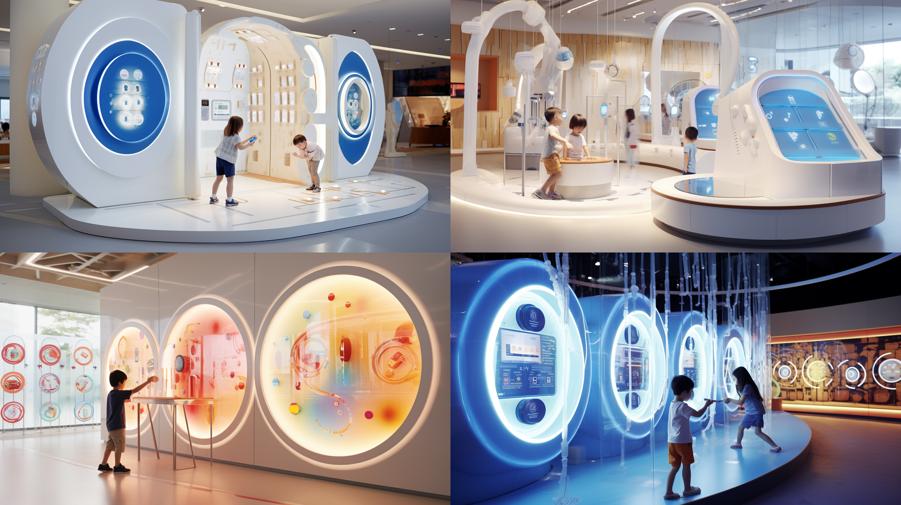 美素佳儿的线下活动，内部需要有3个儿童互动体验区，需要儿童在区域内体验产品的两个卖点:0损级天然乳脂因子 30倍乳贴蛋白(双硬核强内护)互动需要有趣生动，不通电