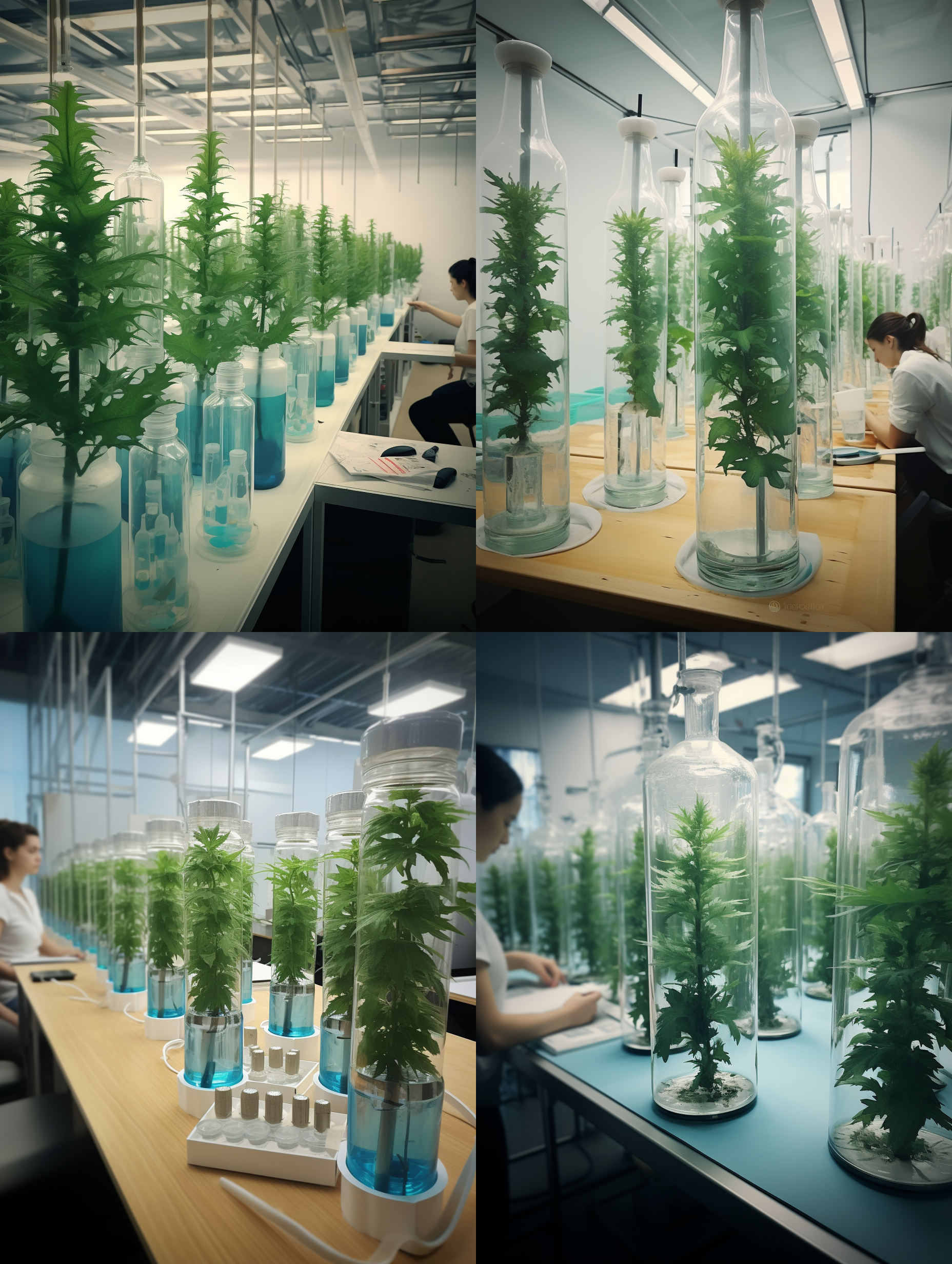 生成一个符合医学科学定义描述的 超氧化物岐化酶（sod）的科普挂图，背景为串叶松蓝草的生物研究实验室，实验台上的样品瓶，检测，化验分析仪器，顶级的画面质感，科技美学，蓝绿色调为主，充分体现科技感，顶级的摄影效果，唯美，