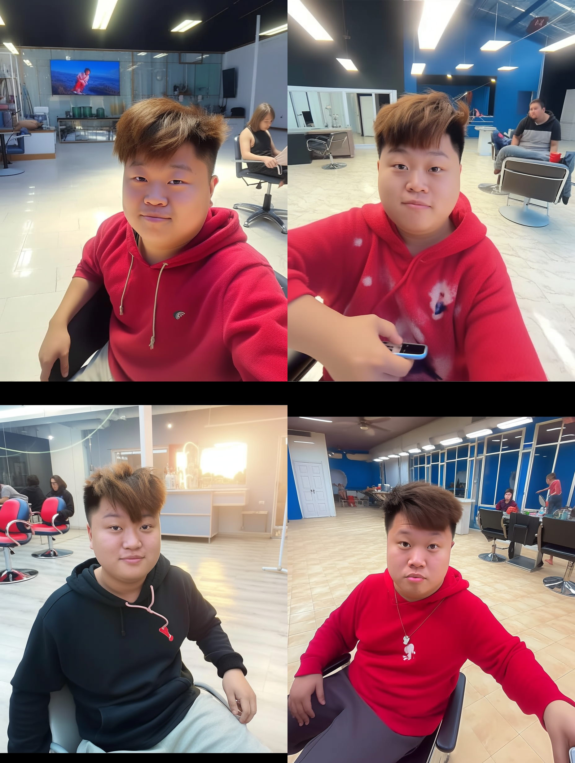 男孩在海滩上奔跑，阳光照耀下，背景是美丽的海景。他穿着明亮的泳衣，脸上洋溢着快乐的笑容。照片采用广角镜头，捕捉到了他的自由奔跑和活力四溢。夏日、欢快、自由、活力、阳光、海滩、广角镜头、快门速度、笑容。