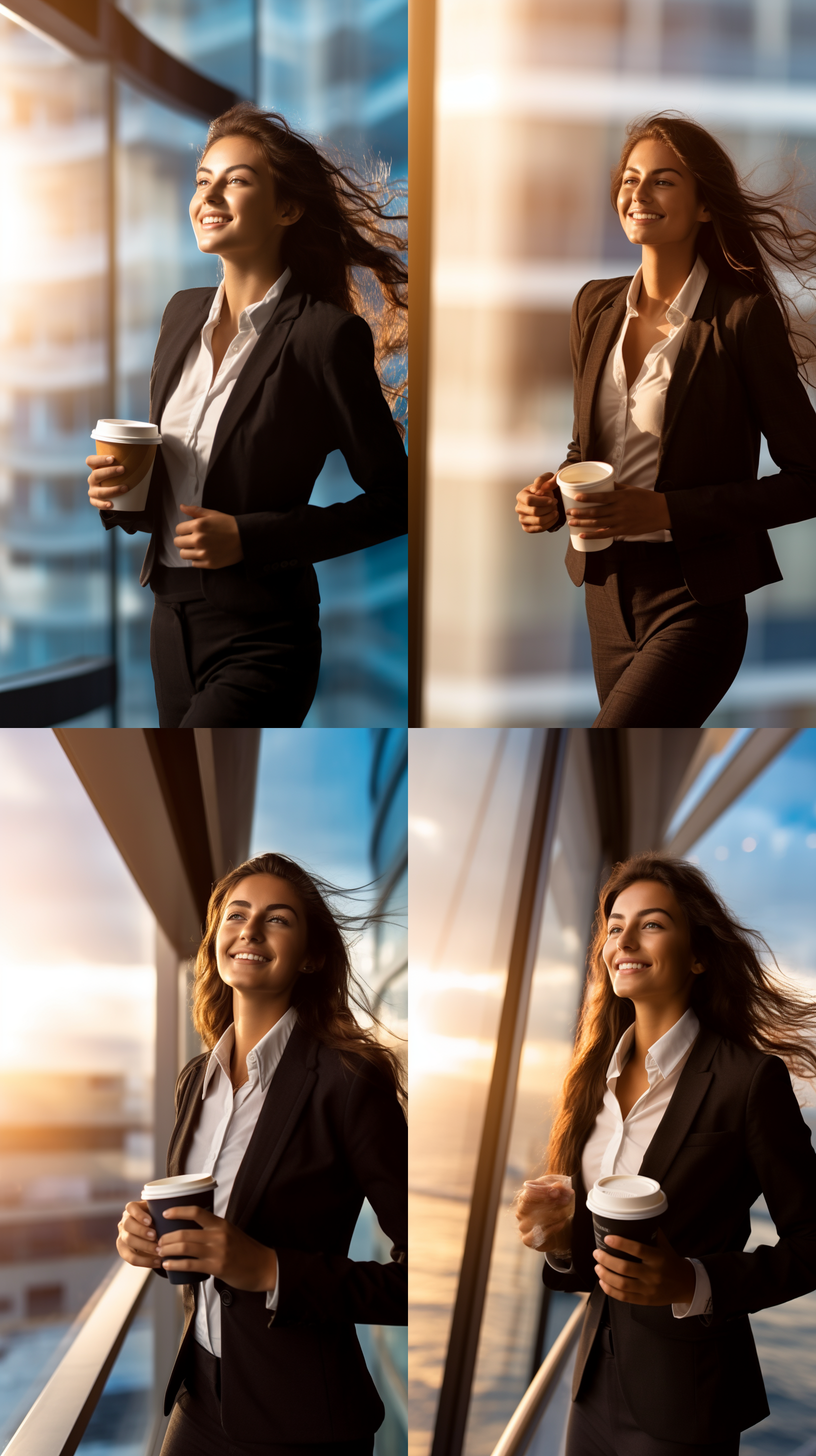 prompt. 比基尼冲浪，日落时分，海浪涌动，长焦镜头，背光，动作凌厉，水花飞溅，蓝色调，激情。