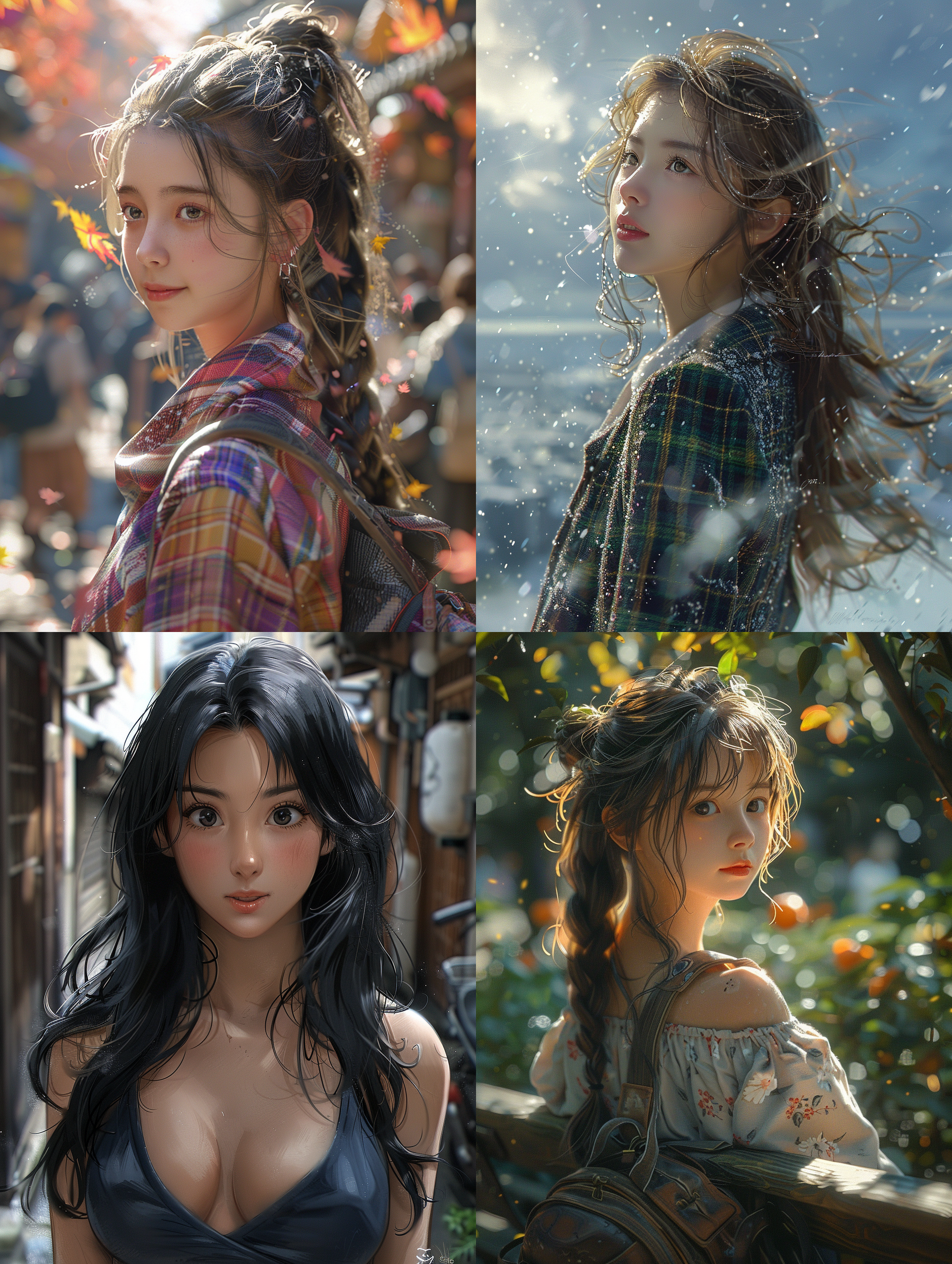 masterpiece:1.2), (best quality:1.2),(high quality:1.2),(realistic:1.2), (photorealistic:1.2) ,(official art:1.2),(extremely detailed:1.2),1girl,asian,teenage,upper body,idolmaster,lolita fashion,school uniform,solo,outdoors,(closed mouth:1.6),