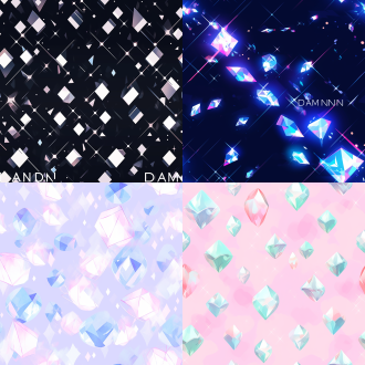 diamond，clean background