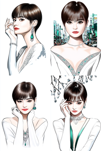 做成线条，手抄报，其余不变