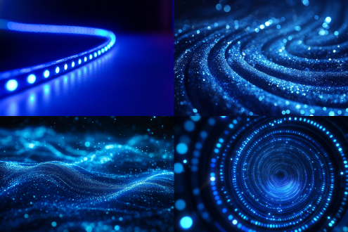blue tech luminescence: 1080p precision curve blue simple curve light effect background, blue, simple, curve light effect, technology sense, blue background, 1080p, best quality, graphic design background,