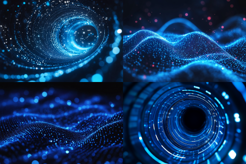 blue tech luminescence: 1080p precision curve blue simple curve light effect background, blue, simple, curve light effect, technology sense, blue background, 1080p, best quality, graphic design background,