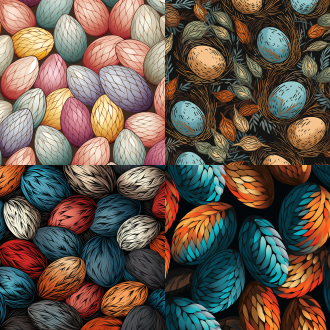 井字印花图案，矢量图