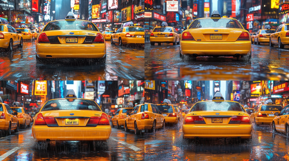 纽约精髓，3d渲染，肖像，超远景，广角镜头，超真实，8k高分辨率，高细节，电影构图，和谐，全局光照，8k渲染，hdr，高清，最高分辨率，体积光，全景，高质量，2:3宽高比，细节丰富，光影和谐。