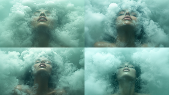 令人惊叹的超现实电影杰作，纯优雅，gabriel testino风格，helene binet风格，32k uhd，惊人的时尚摄影，混乱10，3:2宽高比，版本5.1，原始风格，750细节度，超现实场景，优雅氛围，时尚摄影，高分辨率，电影感，光影交错，精致构图，细腻光效，梦幻色彩，艺术感，视觉冲击。