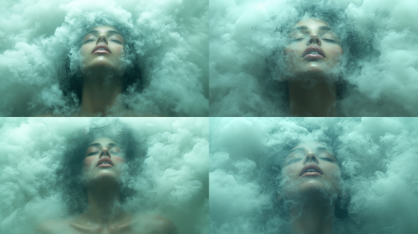 令人惊叹的超现实电影杰作，纯优雅，gabriel testino风格，helene binet风格，32k uhd，惊人的时尚摄影，混乱10，3:2宽高比，版本5.1，原始风格，750细节度，超现实场景，优雅氛围，时尚摄影，高分辨率，电影感，光影交错，精致构图，细腻光效，梦幻色彩，艺术感，视觉冲击。