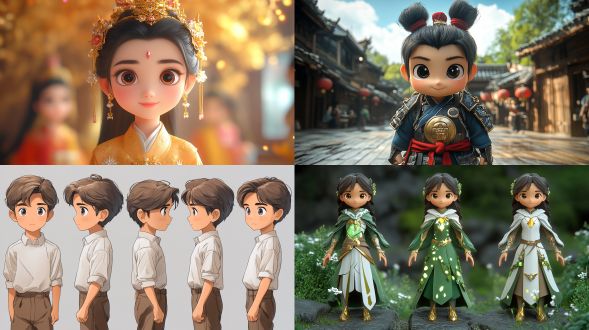 卡通人物罗小白