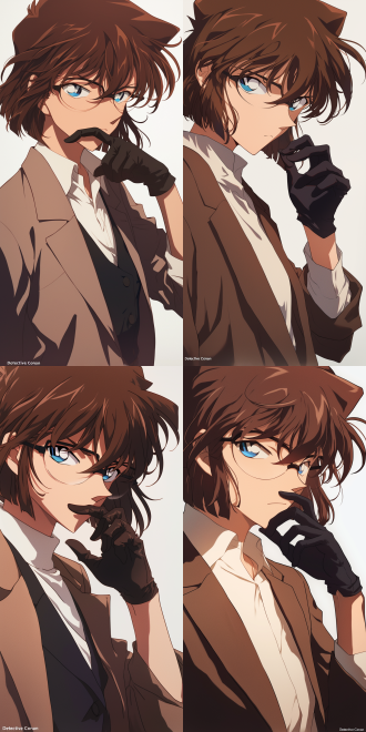 动漫肖像《名侦探柯南》里面的安室透，降谷零