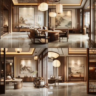 中国风，流光溢彩，画质清晰，华美端庄