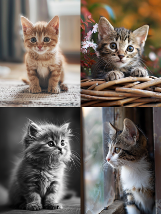 可爱小猫