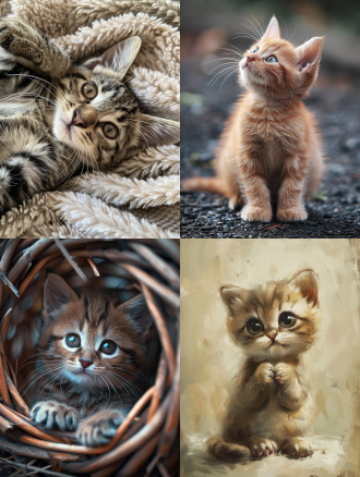 可爱小猫