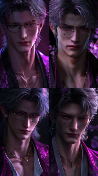 一个年轻男子，面容俊美精致，剑眉星目，身型挺拔健壮，中国风，古风，线条清晰，黑色长发，仙侠风格古装，脸上打光，超现实，超清32k