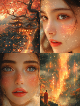 生成相似图片，流光溢彩