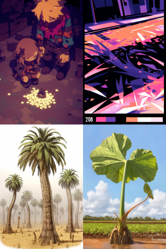 受库因芝启发，菲律宾丛林河流景，丙烯画质感，颗粒感低质照片，3/4视角写实，依地理图，含孔雀石元素，本·恩沃努风格，初稿，超写实，动漫风，1920年，写实画风