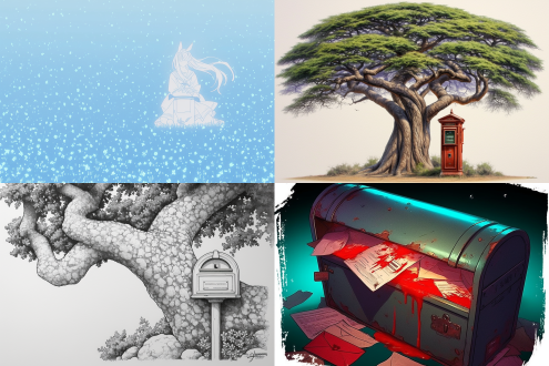 非洲平原洪泛区，有scp异常物体，黑白水彩风，砾石地面，单行线绘图，信箱构图，故事书插画感，平光。