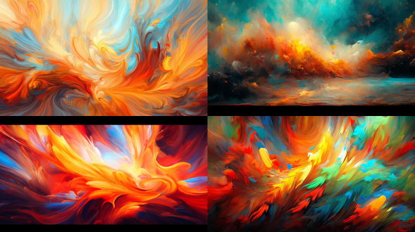 流动的油画，4k分辨率，wolfgang zelmer风格，直播于twitch，动画效果，16:9比例，pexels素材，抽象艺术，动态模糊，鲜艳色彩，宽屏，数字绘画，创意表达，艺术感，沉浸体验，高分辨率，抽象风格，动态效果，宽屏比例，鲜艳色调，数字技术，创意构图，艺术氛围，沉浸式观看。