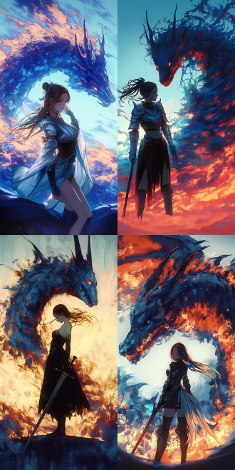 goddess and her demonic pet, with curvaceous figure, delicate features, rich details, high resolution, full body perspective, wide-angle lens, natural light, soft tones, sense of mystery, surrealism, dreamy effect, skin texture, and profound eyes, evoking a sense of temptation.