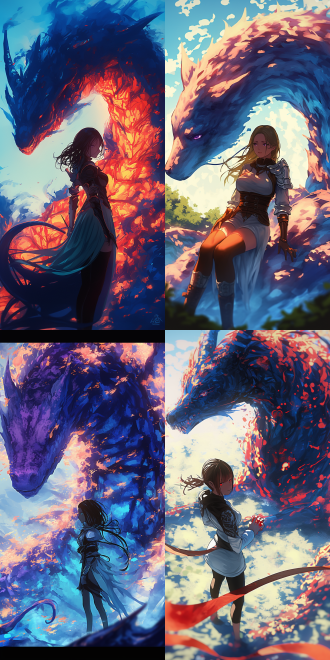 goddess and her demonic pet, with curvaceous figure, delicate features, rich details, high resolution, full body perspective, wide-angle lens, natural light, soft tones, sense of mystery, surrealism, dreamy effect, skin texture, and profound eyes, evoking a sense of temptation.