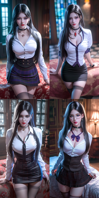 女模特，身材火辣，五官精致，全身照，高挑身材，室内环境，自然光，人像摄影，中焦镜头，清晰细节，优雅姿态，自信微笑