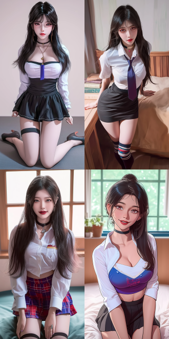 女模特，身材火辣，五官精致，全身照，高挑身材，室内环境，自然光，人像摄影，中焦镜头，清晰细节，优雅姿态，自信微笑，柔和光线，细腻肌肤，时尚装扮，室内背景，优雅站姿，明亮眼神，自然色调，自信表情。