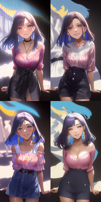 hot figure model, close-up of face, full body shot, catwalk show, smooth lines of thighs, high key light, fashion show, telephoto lens, dynamic capture, confident smile, texture clothing, contrast of warm and cool tones, model walk,,in clothes