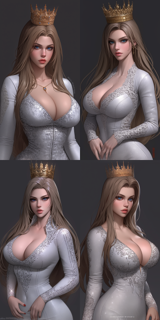 full body cgsociety, beautiful and charming anime female, evening dress, bright long hair, korean face features, bodysuit, wearing a sparkling dress, upper body avatar, intricate, skydoll noa, very detailed beautiful face, luxury decoration, warm color tone, charming, anime style, magazine cover