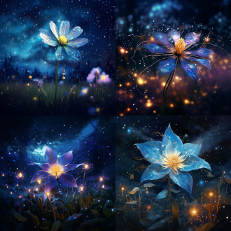 满天星花丛