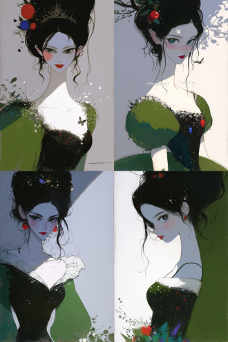 carne griffiths, anna dittmann, 女巫, 线条插画, 夏达黑暗, 魔法, 幻想, 虚幻, 背景迷雾森林, 全身像, 红润有光泽的嘴唇, 白皙清透的肌肤, 特写星空眼, 阴影遮挡, 超现实主义风格, 细节丰富, 超高清, 极致的细节16k, 3d, 高级滤镜, 双重曝光, 超现实, 魔法元素, 迷雾, 森林背景, 全身, 红唇, 白皙肌肤, 星空眼, 阴影, 超高清细节, 3d效果, 高级滤镜, 双重曝光, 幻想风格, 虚幻感, 魔法氛围, 迷雾效果, 森林环境, 全身描绘, 红润嘴唇, 清透肌肤, 星空特写, 阴影处理, 超现实细节, 3d渲染, 滤镜效果, 双重曝光技术。