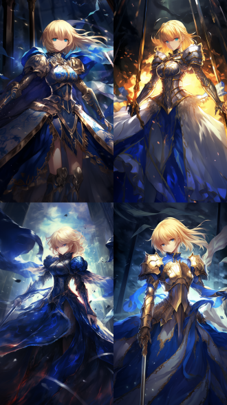 fgo，亚瑟王阿尔托莉雅，身着披风，宝具誓约胜利之剑，闪耀于终焉之抢 fgo, artoria pendragon, draped in a cape, brandishing the noble phantasm excalibur, shining in the final struggle.