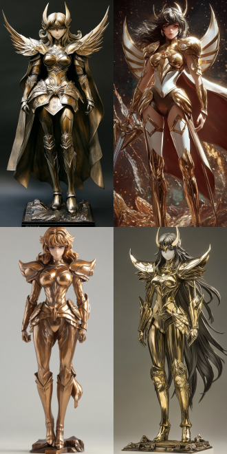 圣斗士星矢，青铜圣斗士星矢，女版，