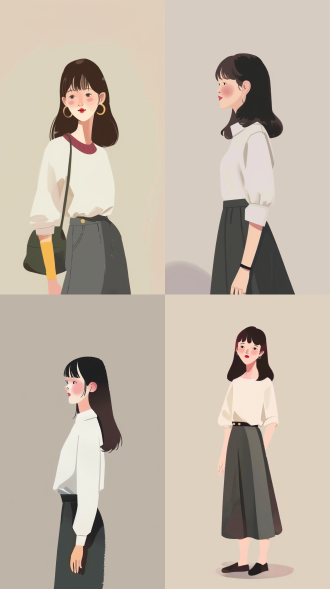 手绘画美女，简约构图，轮廓清晰，温馨风格，素描细节，柔和光影，优雅表情，手绘艺术，灵感激发，简约风格，轮廓分明，艺术创作，灵感源泉，光影交错，表情柔和，优雅姿态。