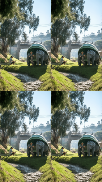 农民伯伯挖地，逆光，田野，毒辣太阳，佝偻背影，高对比度，暖色调，长焦镜头，侧光，汗水，辛劳，沧桑。