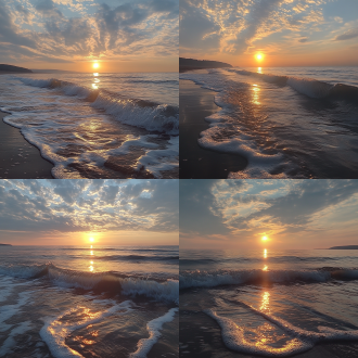smartphone footage, sunset at the beach, 2 0 2 1 cinematic 4 k framegrab, there is a place in wales, at sunrise in springtime, michigan, 16mm photography, by vivien blackett, early evening, late evening, late afternoon, full screen, midsummer