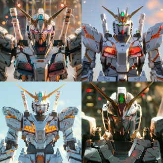 机动战士，高达，头部细节多细腻，正面，半身特写，超金属质感，金属高光，陶瓷高光，机甲光泽，静态展示，机甲活动细节，超多细节，背后发光，后背很多推进器，oc渲染，干净无暇，氛围多色彩，压迫感，紧张感，32k,32位色彩深度，最佳画质。