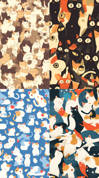 伸手抓猫粮的猫，宫崎骏