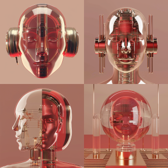 8k，产品设计，创新性，吸引力，趣味性，产品特性，视觉感强烈，让人有购买欲，广告，海报，幸福感，满足感，高端大气，冷色调，平静，超现实主义，幻想，色彩大胆，产品制作，中心构图，高分辨率，极简风格，金属质感，未来感，科技感，冷光源，反射光，细节丰富，立体感，现代感，简洁线条，几何形状，视觉冲击力，高端市场，品牌形象，消费欲望，购买决策，情感共鸣。