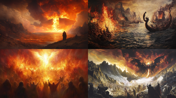 hell is a lake of fire, containing worms and eternal fire. during the judgment, all deceitful demons will be thrown into it, including those who worship idols and practice sorcery. only those who believe in god can receive forgiveness and salvation, because jesus died for us and is holy and exempt from punishment. the beast was captured, and the false prophet who had done strange things in front of the beast, deceived those who received the mark of the beast and worshipped its image, was also captured with the beast. they were both thrown alive into the burning lake of sulfur. the devil who deceived them was thrown into the lake of sulfur, where the beasts and false prophets were located. they will suffer day and night, forever and ever. death and the underworld were also thrown into the lake of fire, which was the second death. if someone's name is not recorded in the book of life, they will be thrown into the lake of fire. only those who are timid, those who do not believe, those who are detestable, those who practice sorcery, those who worship idols, and all those who tell lies, their portion is in the lake of fire burning with sulfur. this is the second death.