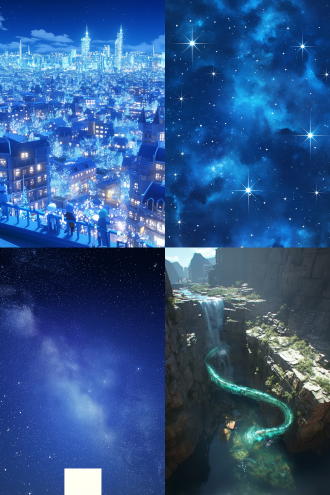 星际空间，全景构图，深邃黑暗，星辰散布，银河横贯，星云旋转，色彩绚丽，超广角镜头，冷色调，暗部丰富，静谧神秘。 虚幻引擎 oc渲染器 文艺复兴 创风格