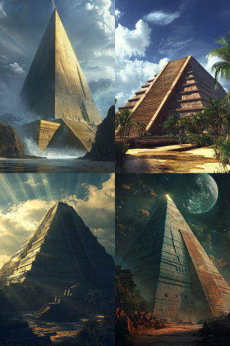 在阿纳霍岛上建造了一座巨大的阶梯金字塔。后来，这里成为一个巨大 的神秘学院，星际播种者的入门者在此学习实现地球神圣计划所需的实 用技巧和工具。这座金字塔结构是通过利用光束与高度专业化的声音频 率共同创造的。