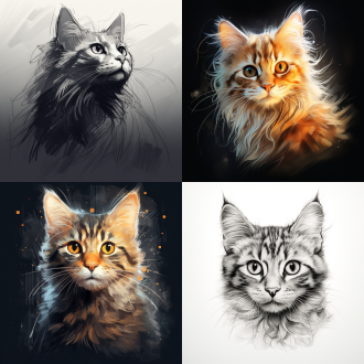 画一个猫