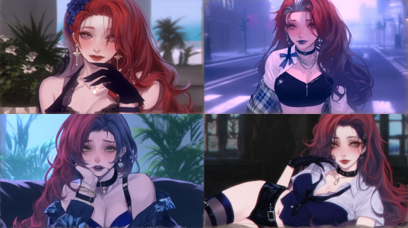 绝世美女全身照，瓜子脸五官端正，皮肤白净，身材苗条穿蓝色丝袜，阳光中，全身构图，色彩饱和，8k画质，时尚元素，浪漫氛围，长焦镜头。