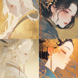 壁画特写，穷奇形象，神秘光辉，远古风格，二维风格，细腻勾勒。