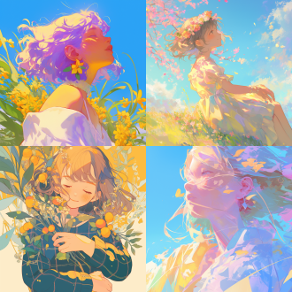 春暖气清，五彩斑斓