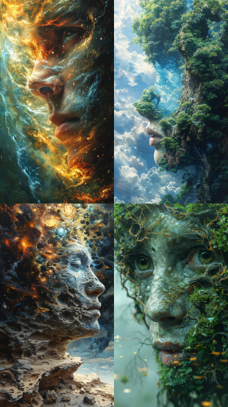 现实中能想到，却看不到的，意识流