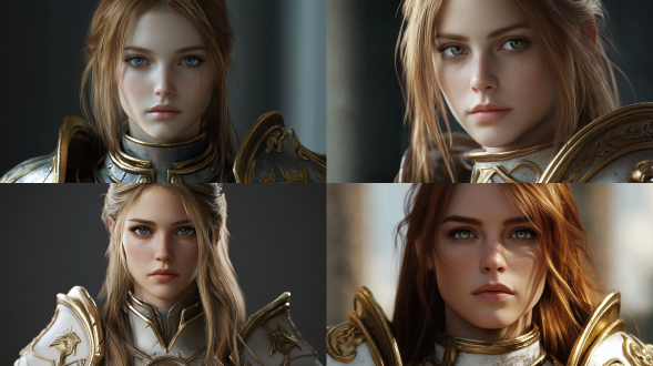 魔兽世界女圣骑士，人类模型，3d写实风格，大师级画质，8k分辨率