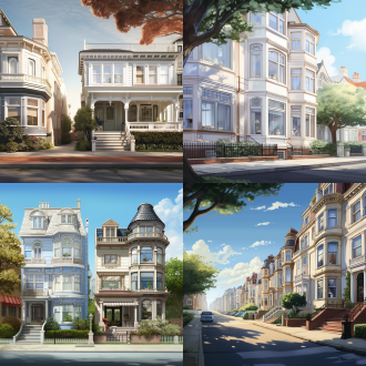 家居背景 左边白色飘窗 正面墙面，墙面占据画面大部分，风格为新式家居建筑